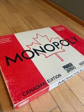 1980’s Canadian Edition Monopoly, Parker Brothers